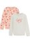Sweatshirt för flickor (2-pack), bpc bonprix collection