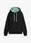 Sweatshirt med luva i ren ekologisk bomull, bonprix
