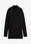 Longshirt i fleece med polokrage och slits i sidan, bpc bonprix collection