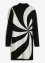 Stickad klänning med grafiskt mönster, BODYFLIRT boutique