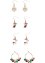 Set med örhängen (8 delar), bpc bonprix collection