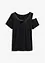 Topp med strassapplikation och cut-outs, BODYFLIRT