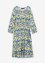 Knälång jerseyklänning med trekvartsärmar, bpc bonprix collection