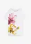 T-shirt med blomtryck, bonprix