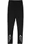 Leggings av elastisk bomullsmix, bonprix