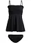 Smockad bandåtankini (2 delar), bonprix