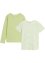 T-shirt + långärmad T-shirt i ekologisk bomull för barn (2-pack), bpc bonprix collection