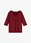 Oversizetopp i materialmix, bonprix