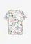Mönstrad T-shirt i mjuk viskosmix, bonprix