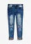 Skinny jeans med flaggdetaljer, bonprix