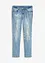 Raka jeans med destroyed-effekter, bonprix