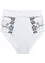 Formande trosa med broderi (2-pack), bonprix