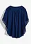 Blus med spetsdetaljer i återvunnen polyester, bonprix