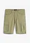Stretchiga bermudashorts i cargostil, normal passform, bonprix