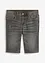 Stretchiga jeansshorts med bekvämt snitt, Regular Fit, bonprix