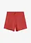 Rakt skurna shorts med linne, bpc bonprix collection