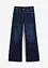 Wide Leg Jeans Mid Waist, med bekväm midja, bonprix