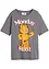 T-shirt i jersey för barn, ekologisk bomull, Garfield