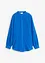 Oversize-muslinblus i bomull, lång modell, bonprix