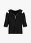 Cold shoulder-topp i följsam viskos, bonprix