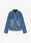 Jeansjacka med broderi, bonprix
