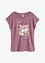 T-shirt med fjädertryck, bonprix