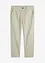 Stretchiga chinos med ekologisk bomull, Loose Fit, Straight, bonprix