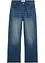 Jeans för ungdomar, wide leg, loose fit, bonprix