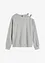 Oversize-sweatshirt med cut-out, bonprix