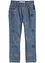 Stretchjeans med broderi för barn, Regular Fit, bonprix