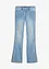 Stretch Flared Jeans Mid Waist, bonprix