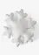 Fluffig prydnadskudde i form av en snöflinga, bonprix