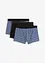 Boxershorts med ekologisk bomull (3-pack), bonprix