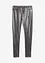 Leggings med metallic-look, bonprix