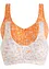 BH utan bygel (2-pack) i ekologisk bomull, bonprix