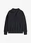 Sweatshirt med V-ringning, bonprix