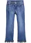 Stretchiga termojeans med bootcut, bonprix