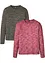 Långärmad T-shirt (2-pack), bonprix