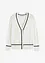 Stickad cardigan med V-ringning, bonprix