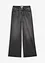 Wide Leg Jeans Mid Waist, Full Length, bonprix