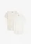 T-shirt av ren ekologisk bomull (2-pack), bonprix