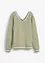 Oversized sweatshirt av ren ekologisk bomull, bonprix