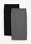 Jerseykjol i pennsmal modell (2-pack), bonprix