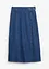 Jeanskjol i omlottstil, Super Soft, bonprix