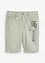 Jeansshorts med tryck, Regular Fit, bonprix