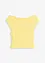 Off-shoulder-topp av ren ekologisk bomull, bonprix