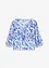 Smockad topp, bonprix