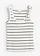 Feminint ribbstickat linne, bonprix