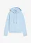 Sweatshirt med huva i fyrkantig modell, bonprix