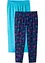 Caprileggings med ekologisk bomull för barn (2-pack), bonprix
